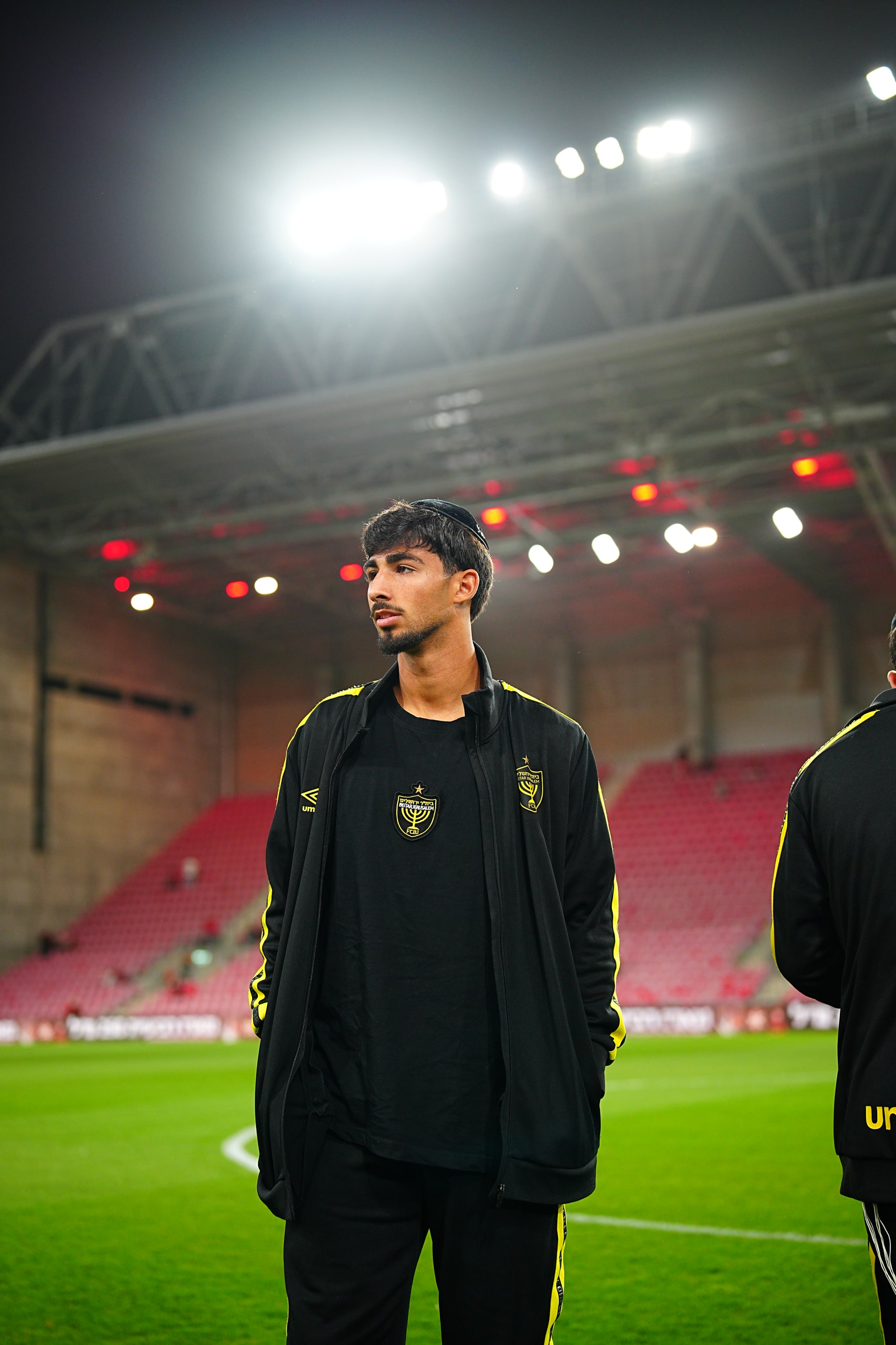 Match day — player arrival