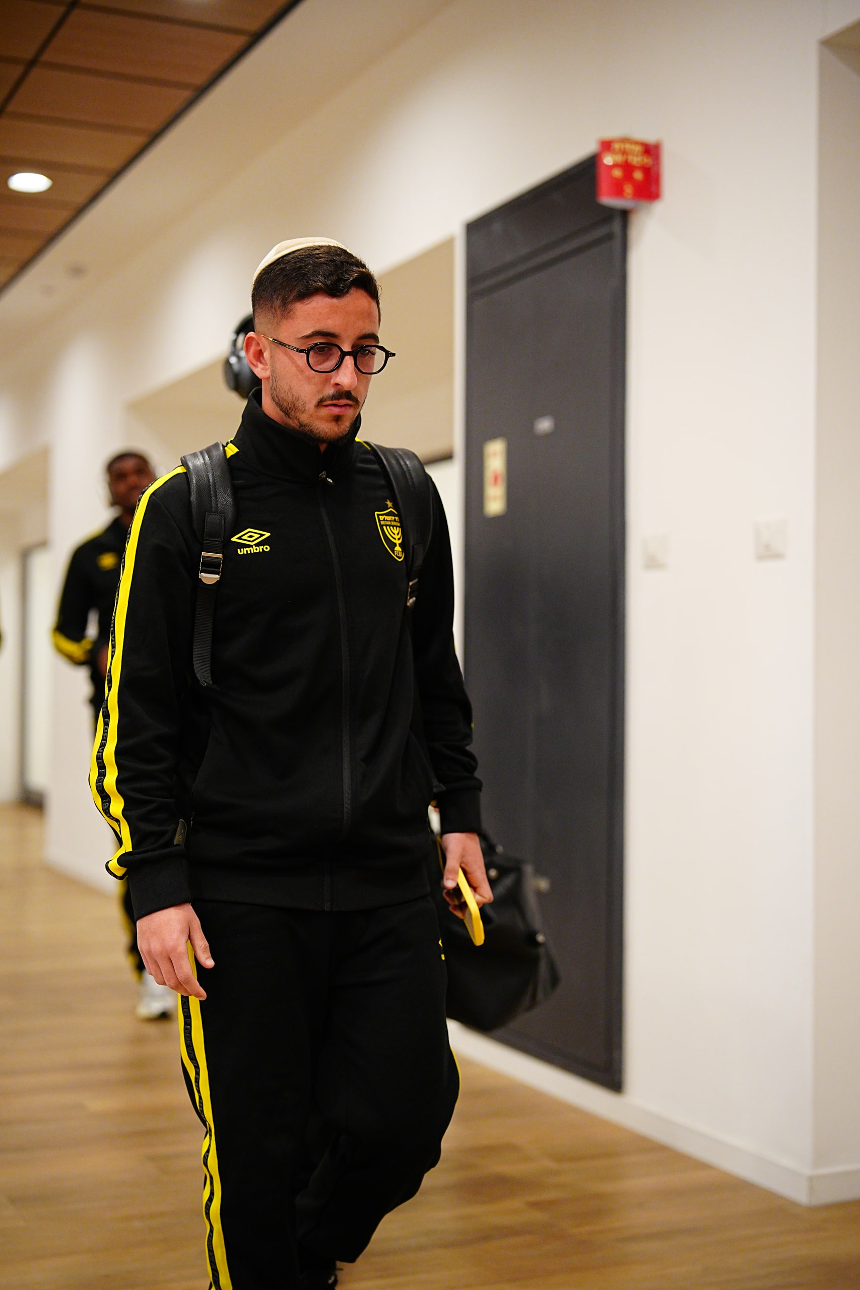 Squad arrival before kick-off