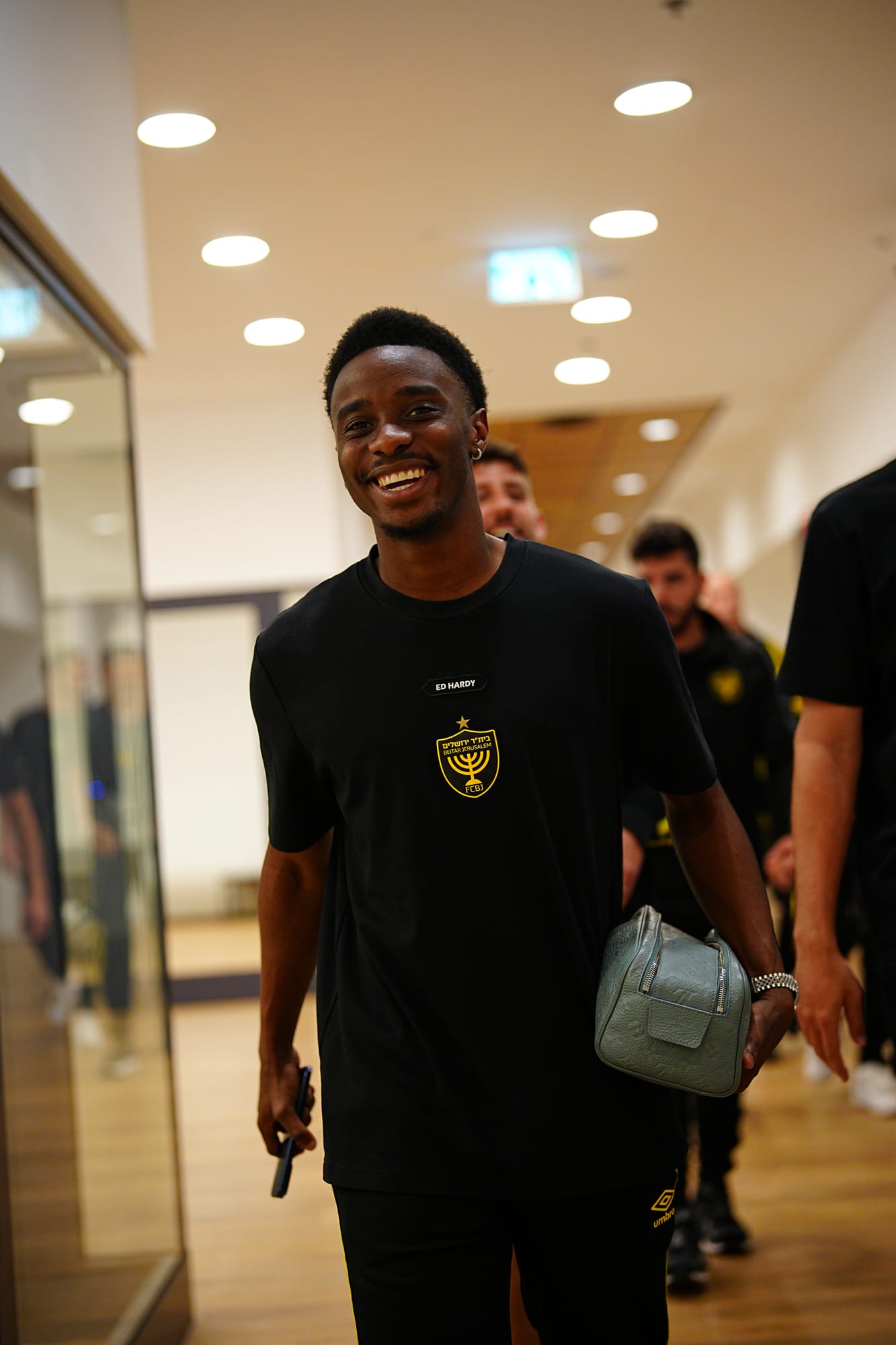 Squad arrival on match day