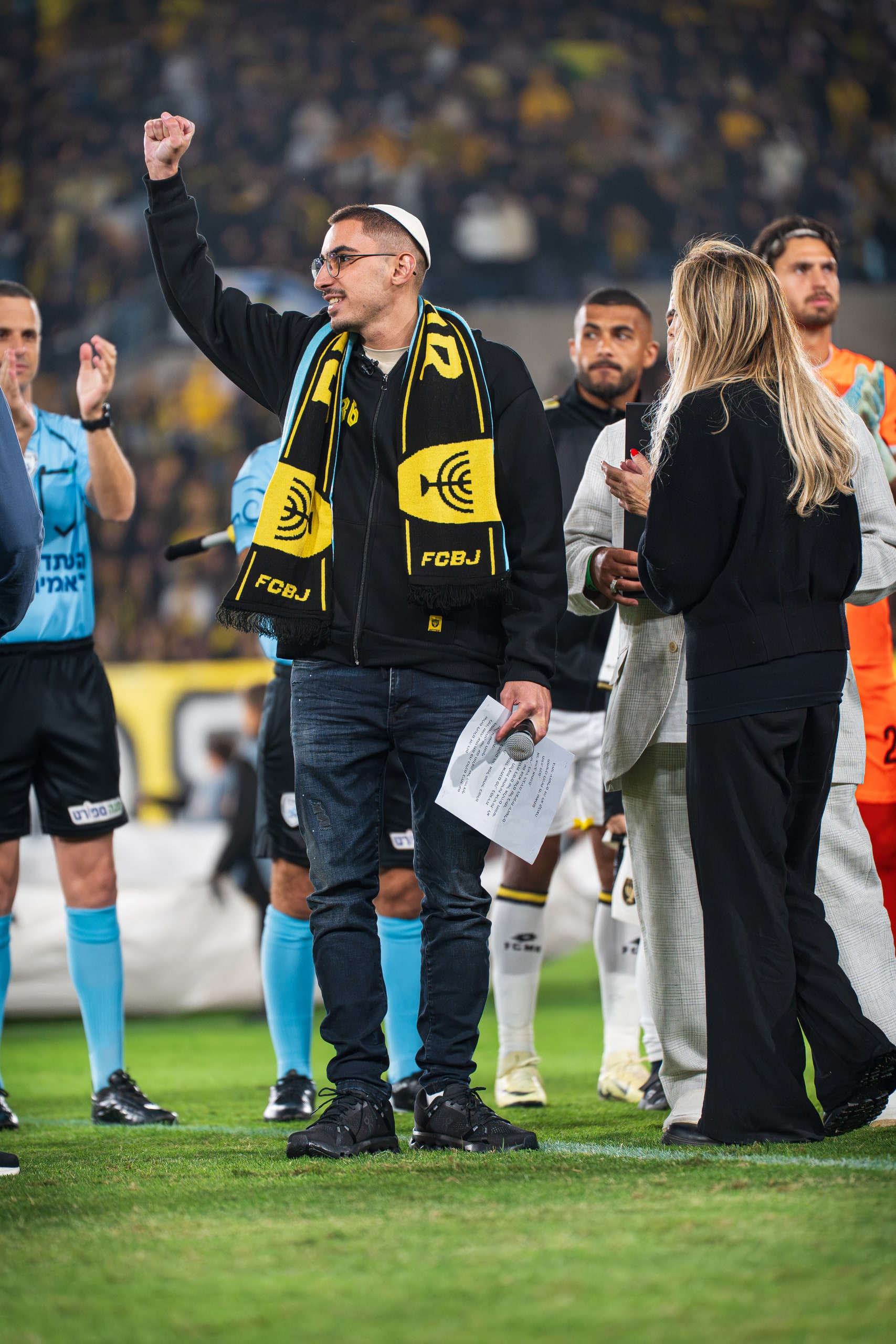 Ceremony before the match