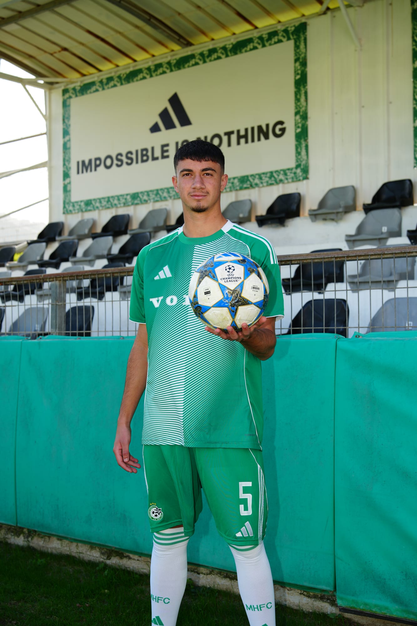 Champions League — player on the pitch