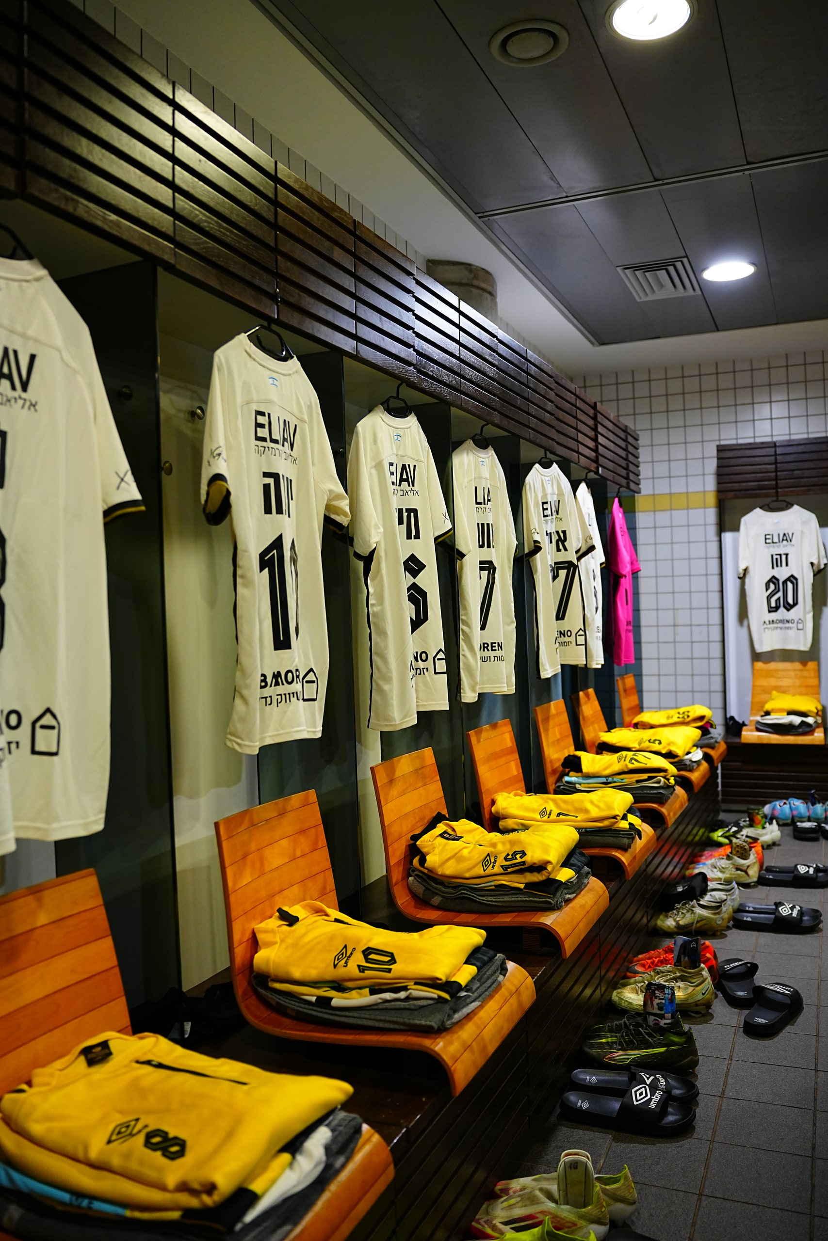 Dressing room atmosphere