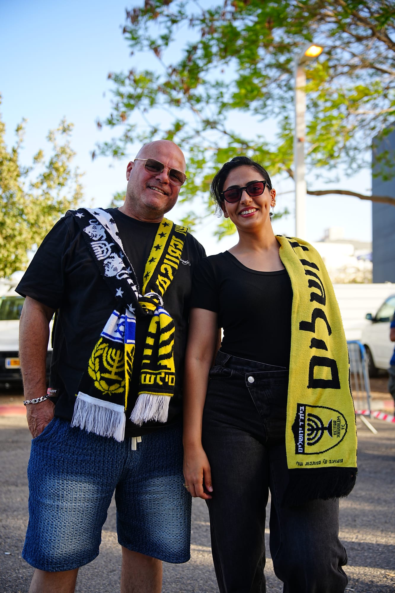 Match day atmosphere — the terraces