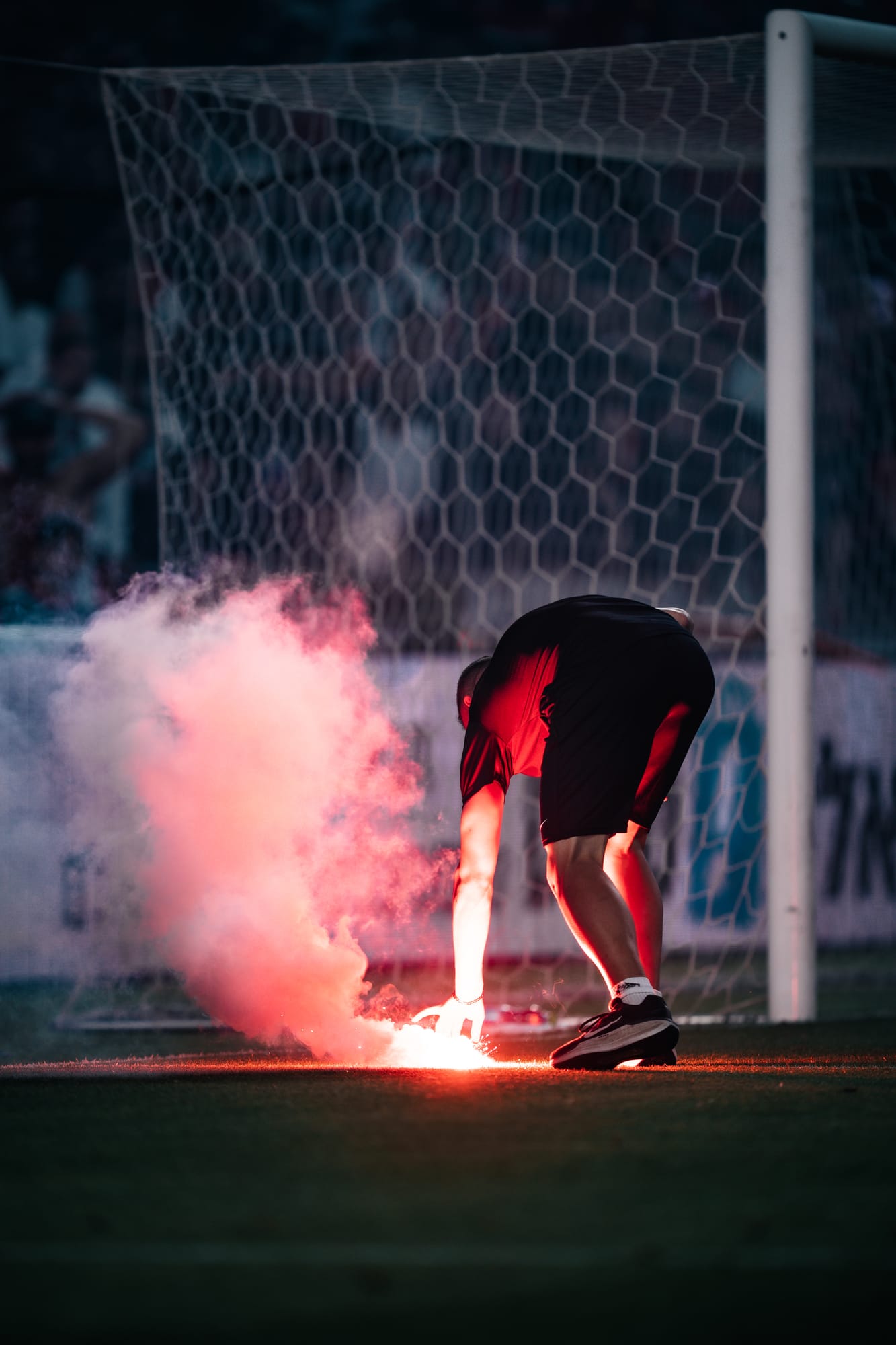 Tifo display — match day atmosphere
